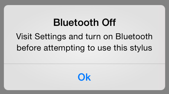 Bluetooth Off Alert